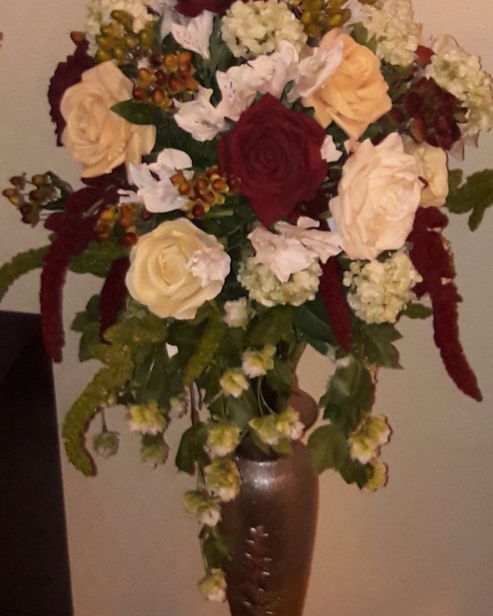 Композиция с розами