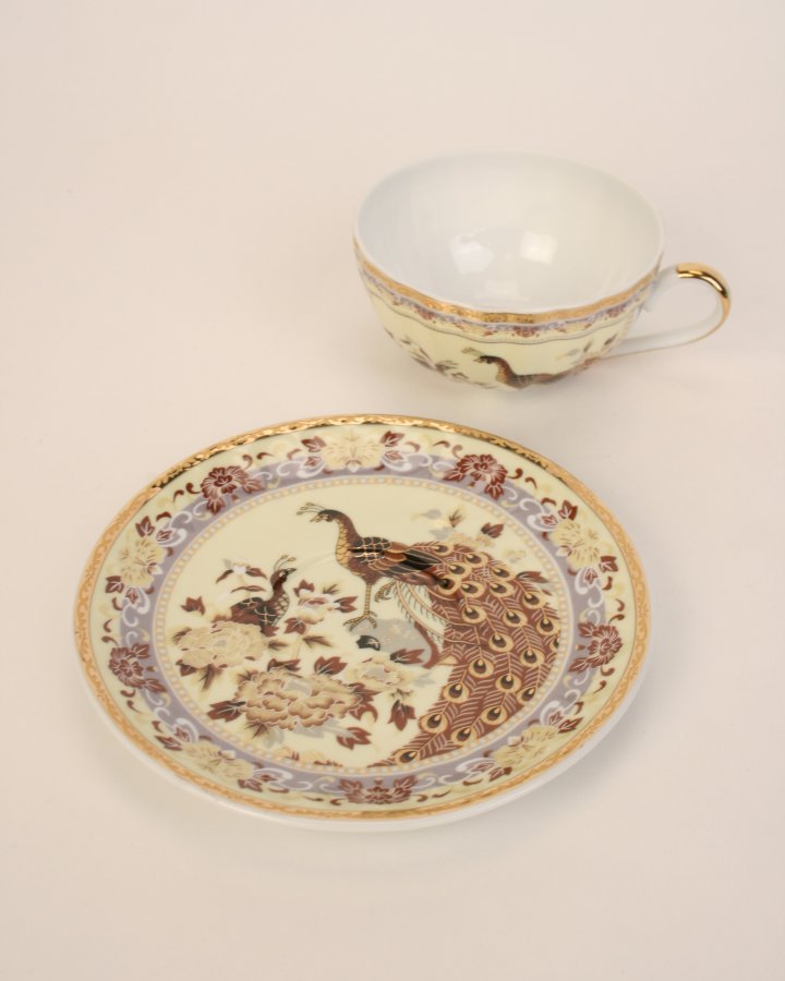 Чайный сервиз "Птицы" 220мл 12 пр/Распродажа